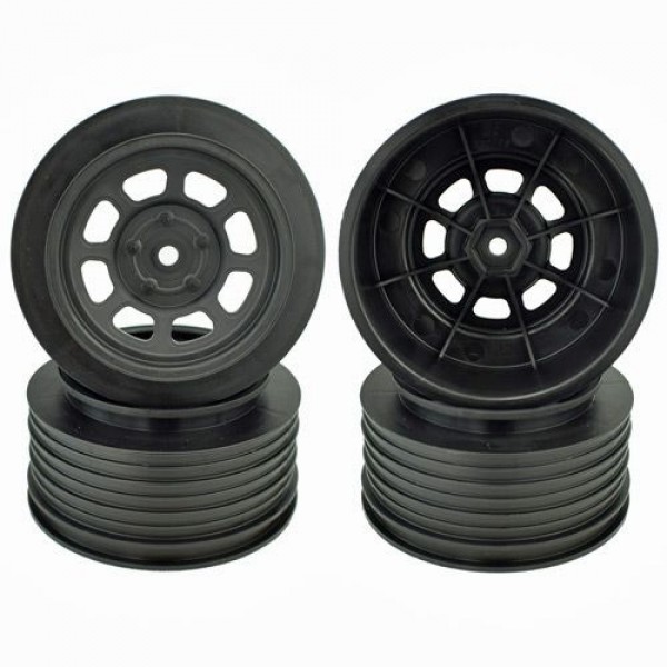DE Racing Speedway SC 2.2/3.0" Wheels, +3mm (SC10/SC5M) (4)