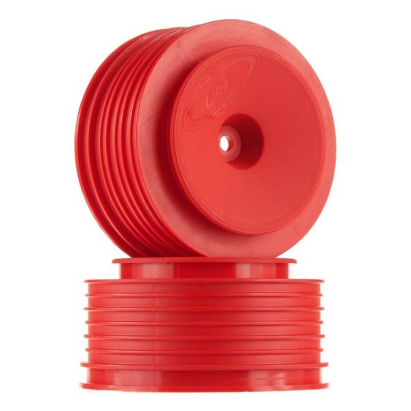 DE Racing Speedline Plus SCT Wheels (SC6/Slash/Blitz), Red (2)