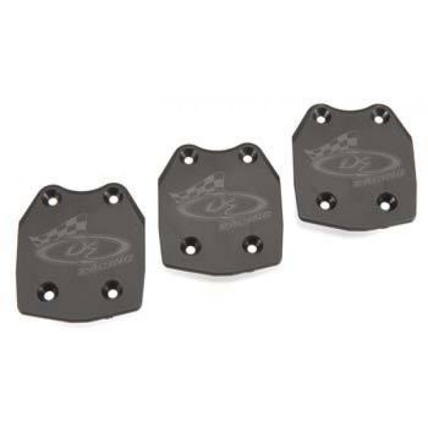 DER-210-L XD Rear Skid Plates Losi 8/8T/2.0/2.0T/8E 2.0