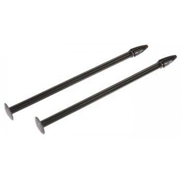 DE Racing Truggy Tire Spikes, Black (2)