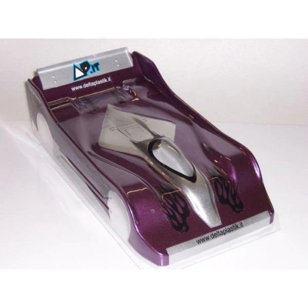 Delta Plastik Lola Zytec Cupolino 1/10 200mm RC Car Body, Clear