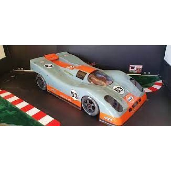 Delta Plastik Clear Porsche 917 Body with Small Wings (Infraction/ Limitless)