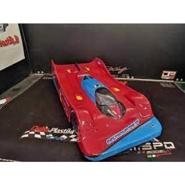 Delta Plastik Spider RC Body Fits Arrma Infraction, Limitless, Felony And Hobao VTe2 1/7 Scale 2mm Clear (No Decals Or Windo Masks)