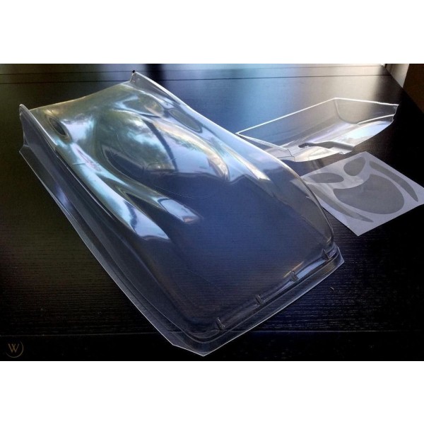Delta Plastik B4 USA Phantom X-1 V2 Speed Run 1/10 Clear Body