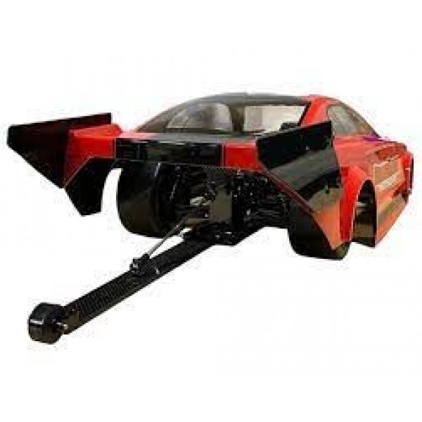 DragRace Concepts M1 Outlaw No-Prep Drag Racing Body Side Dams (Clear) (2)