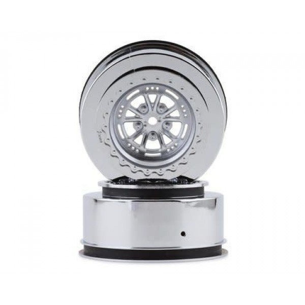 Dragrace Concepts Axis Chrome 2.2"/3.0" Rear SCT Wheels (2)