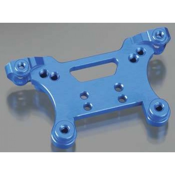 Aluminum Shock Tower Front/Rear Blue SC 4.18