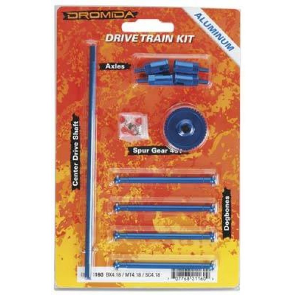 Drive Train Aluminum Upgrade Kit BX MT SC 4.18