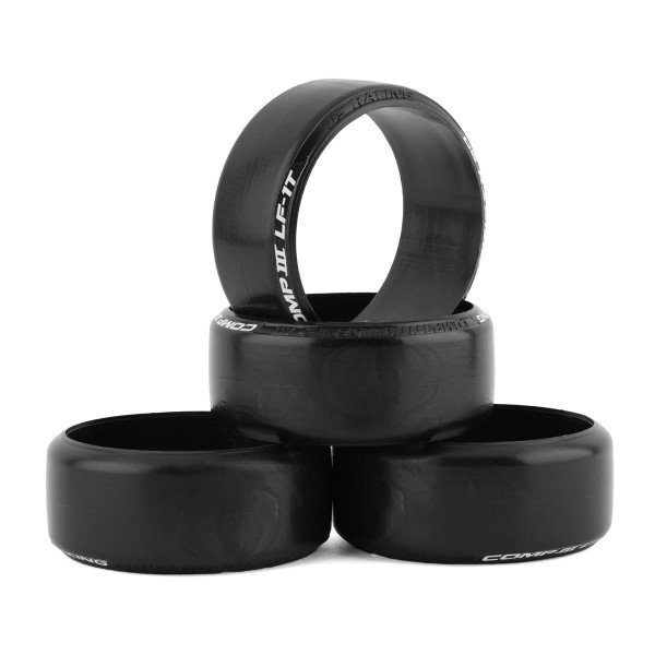 DS Racing Competition III Slick Drift Tires (4) (LF-1T)