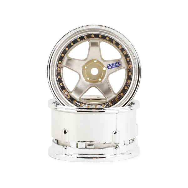 DS Racing Drift Element 5 Spoke Drift Wheels, 12mm (2)