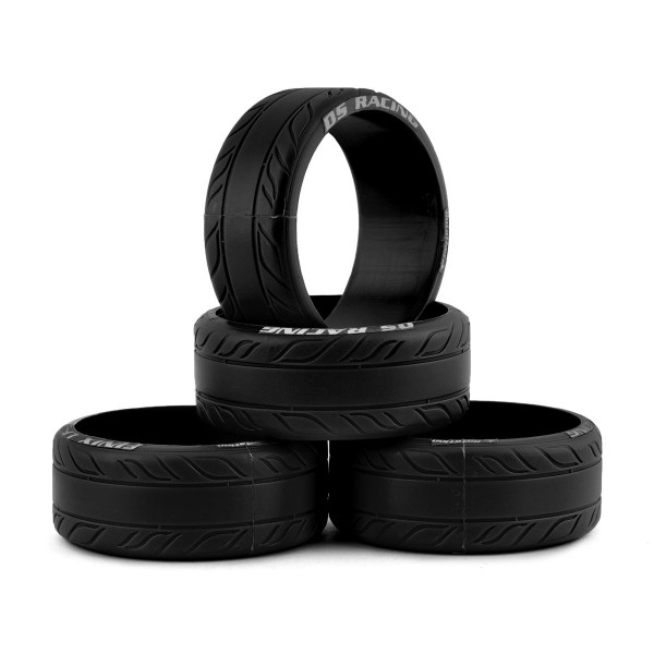 DS Racing DS Racing Finix Treaded Drift Tires, LF-1 (4)