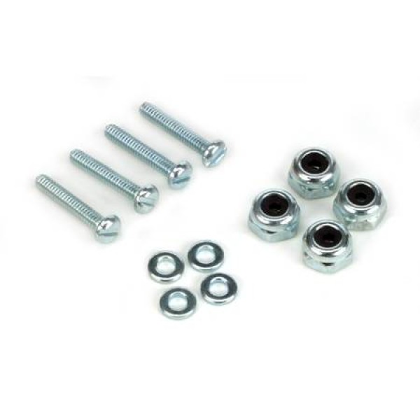 Bolt Locknut Set 2-56 x 1/2" (4)