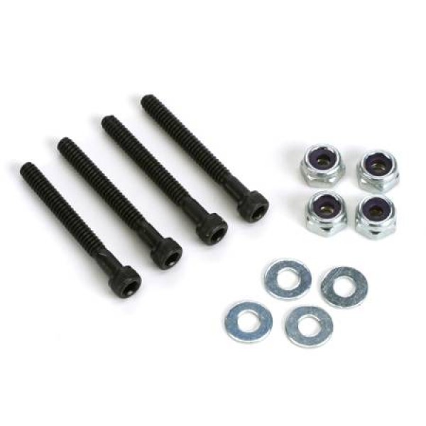 Du-Bro Socket Bolt Locknut 4-40 x 1" (4)
