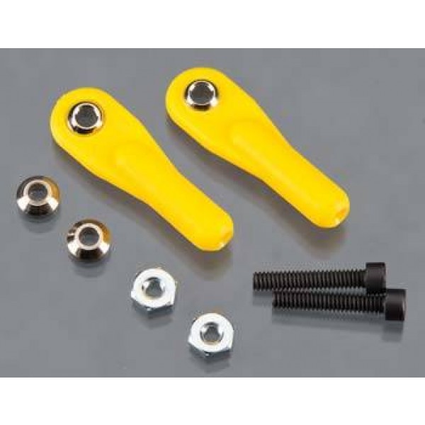 Swivel Ball Link 2-56 with Hardware Yellow (2)