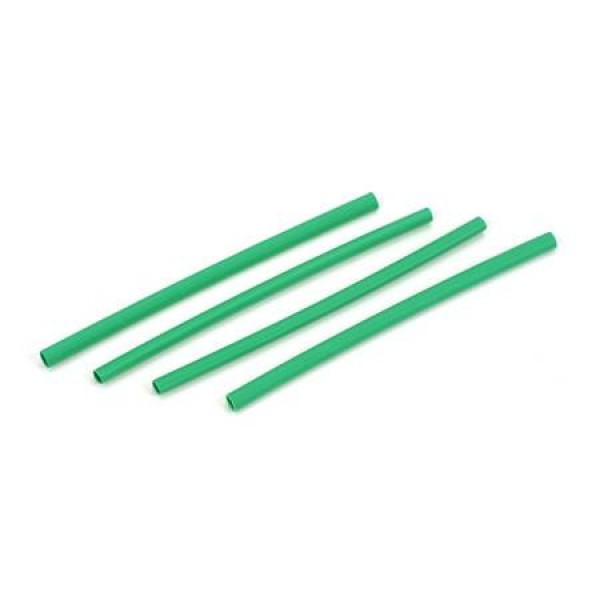 Heat Shrink Tube 3x 3/32" Green (4)
