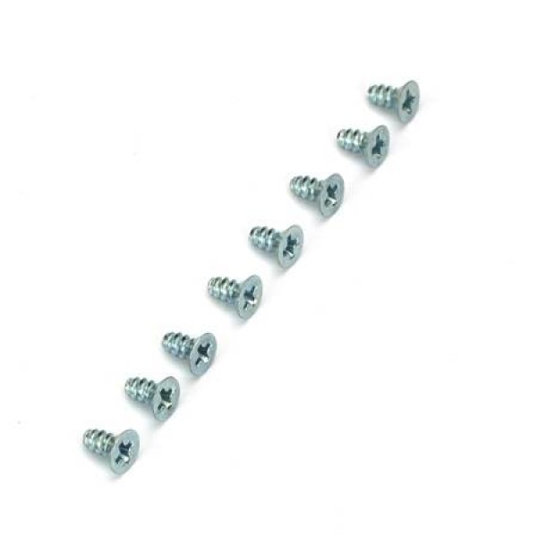 3x6mm Flat Head Selftap Screws (8)
