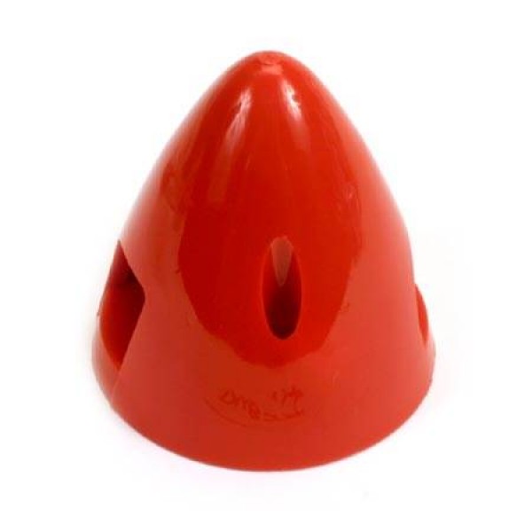 Du-Bro 4 Pin 2-Blade Spinner, 2", Red