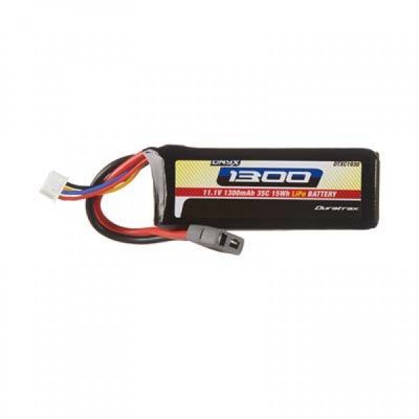 Duratrax LiPo Battery 1300mAh 35C 11.1V (3S) with Deans Connector