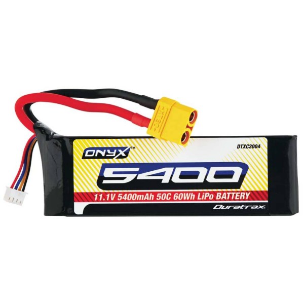 Duratrax LiPo Battery 5400mAh 50C 11.1V (3S) with Traxxas Connector