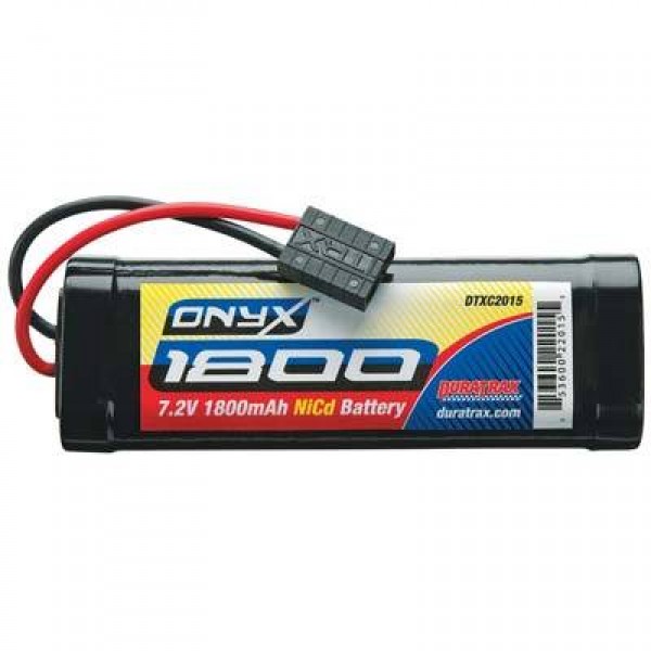 Duratrax NiCd Stick Battery 1800mAh 7.2V (6S) with Traxxas Connector