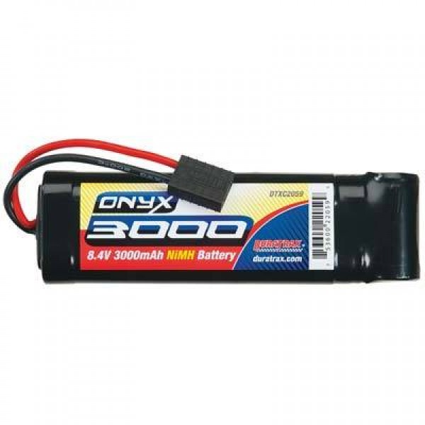 Duratrax NiMH Stick Battery 3000mAh 8.4V (7S) with Traxxas Connector