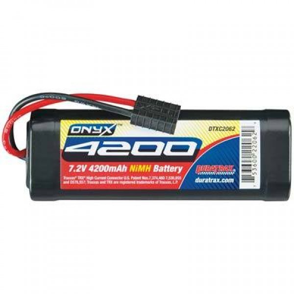 Duratrax NiMH Stick Battery 4200mAh 7.2V (6S) with Traxxas Connector