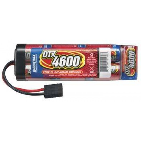 Duratrax NiMH Stick Battery 4600mAh 8.4V (7S) with Traxxas Connector