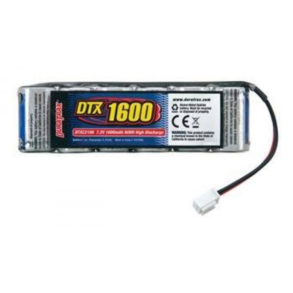Duratrax NiMH Flat Battery 1600mAh 7.2V (6S)