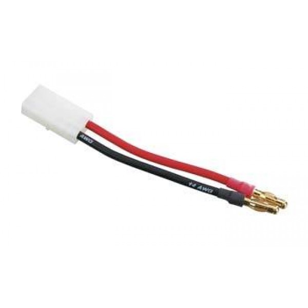 Battery Lead Std Plug to 4mm Male Bullet