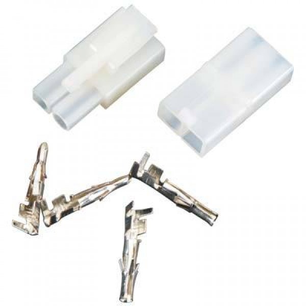 Duratrax 7.2V Battery Connectors, Unwired (2)