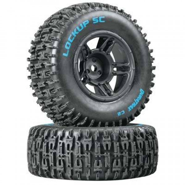 DuraTrax SC Lockup 2.2/3.0" 1/10 Mounted Slash Front C2 Tires (2)
