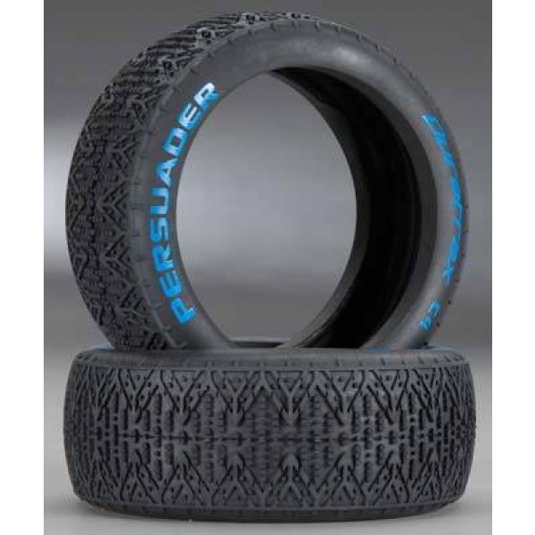 Duratrax 1/8 Buggy tires, C4 (Clay) with foam inserts (2)