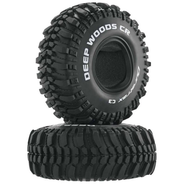 Duratrax Deep Woods CR 1.9" C3 crawler tires.(2)