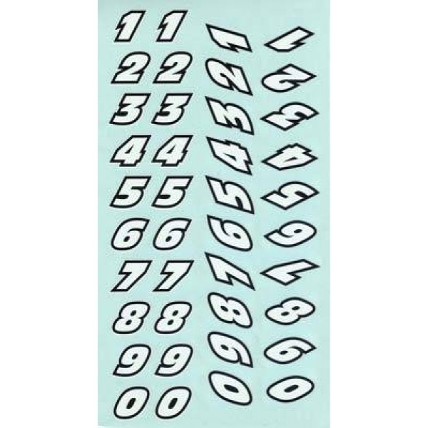 Number Decals