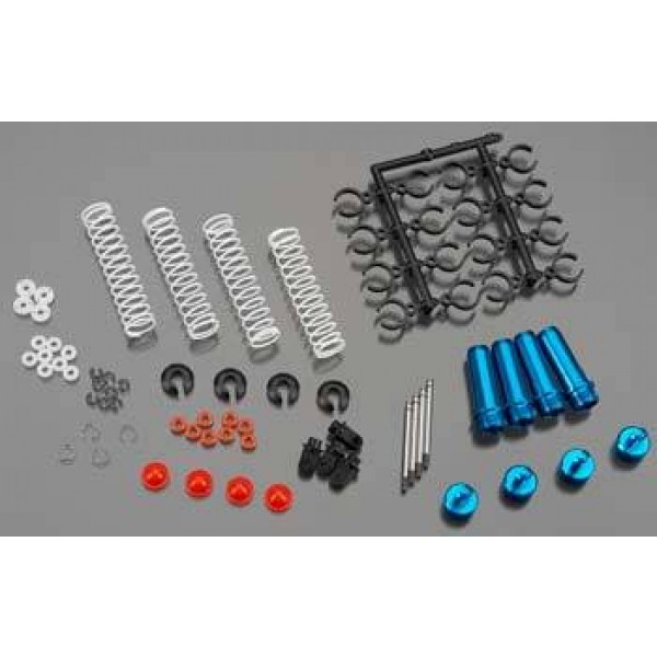 Shock Set Complete Blue Alum Mini Quake (4)