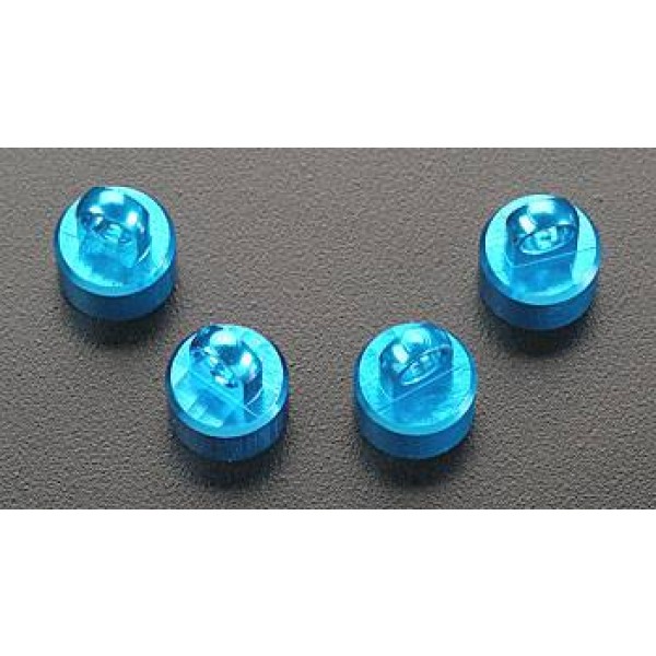 Shock Cap Set Blue Alum Mini Quake (4)