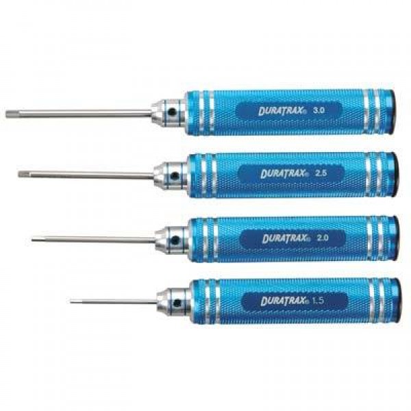 4-Pc Ultimate Hex Driver Set (1.5, 2.0, 2.5, 3.0mm)
