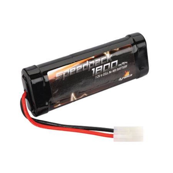 Dynamite NiMH Battery 1800mAh 7.2V (6S) with Tamiya Connector