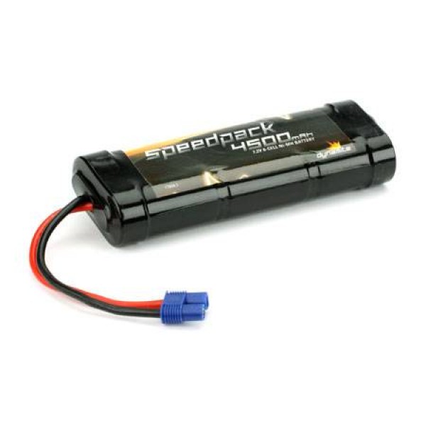Dynamite NiMH Flat Battery 4500mAh 7.2V (6S) with EC3 Connector