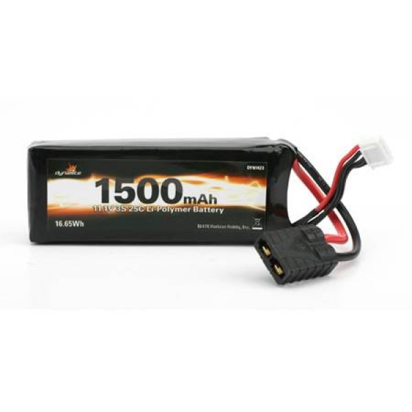 Dynamite LiPo Battery 1500mAh 25C 11.1V (3S) with Traxxas Connector