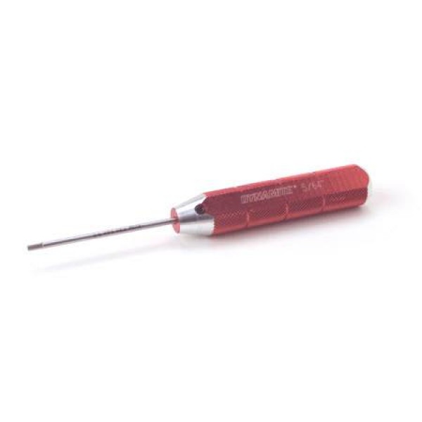 Machined 5/64" Hex Driver, Red: 
