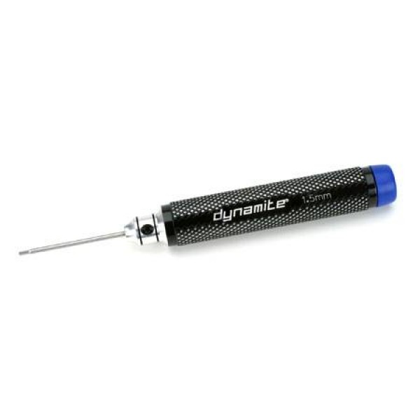 Dynamite Machined Hex Driver Tip, 1.5mm