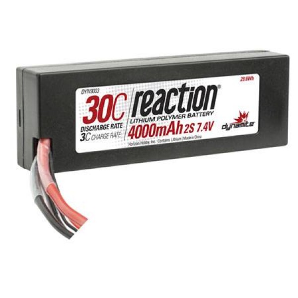 Reaction 7.4V 4000mAh 2S 30C Li
