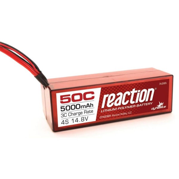 Dynamite LiPo Hard Battery 5000mAh 50C 14.8V (4S) with EC5 Connector