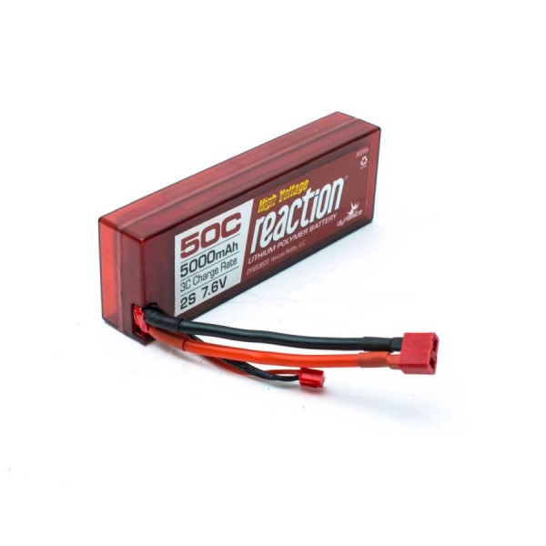 Dynamite LiHV Hard Battery 5000mAh 50C 7.4V (2S) with Deans Connector