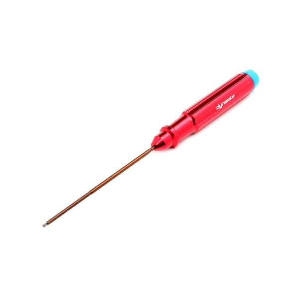 Machined Hex Driver with Ball End, 2mm