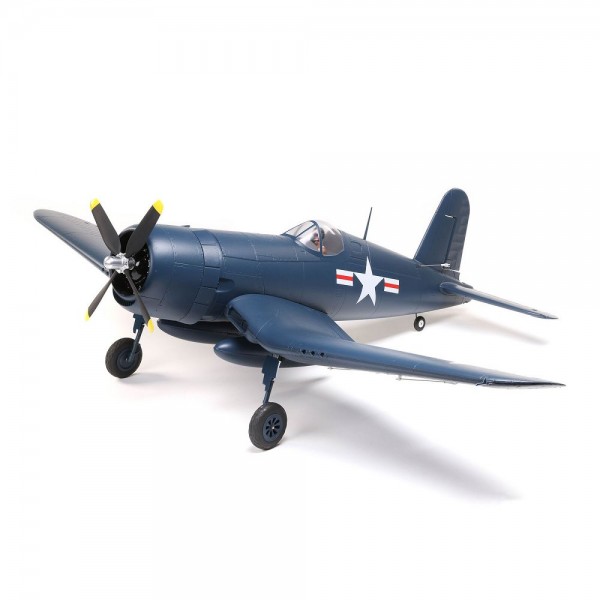 E-flite F4U-4 Corsair 1.2m BNF Basic Plane with, AS3X/ Safe