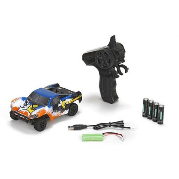 Torment 1/24 4wd RTR Short Course Truck, Black / Orange