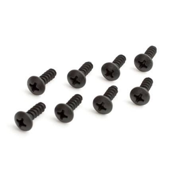 ECX RC Tapping Screws, 4x12mm (8)