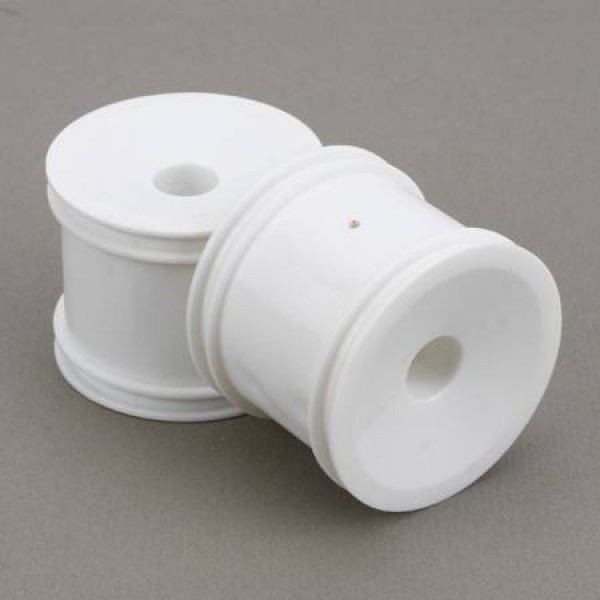 ECX RC White Dish Wheels (Circuit) (2)